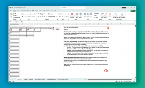 ER23 Fuel Emissions Register 