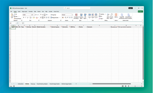 ER23 Fuel Emissions Register 
