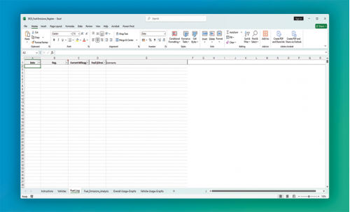ER23 Fuel Emissions Register 