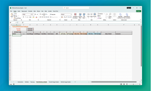 ER23 Fuel Emissions Register 