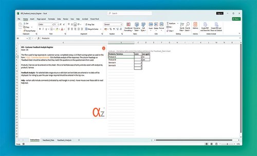 ER5 Customer Feedback Analysis Register ER5 Customer Feedback Analysis Register