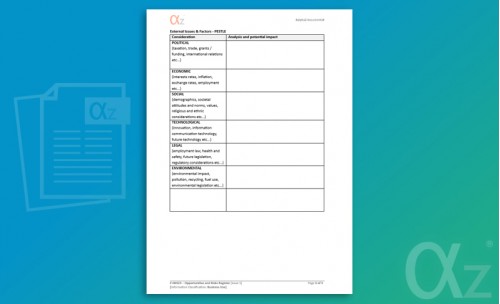 F-IMS23 Opportunities Risks Register