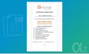 ISO 42001:2023 Training Certificate Template