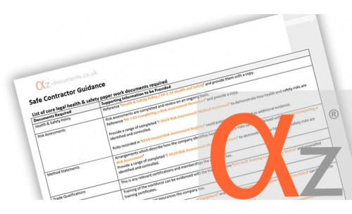 SafeContractor Assessment Guidance