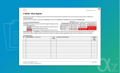 F-IMS36 Risk Register 
