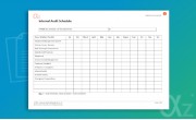 F-Q17 Internal Audit Schedule