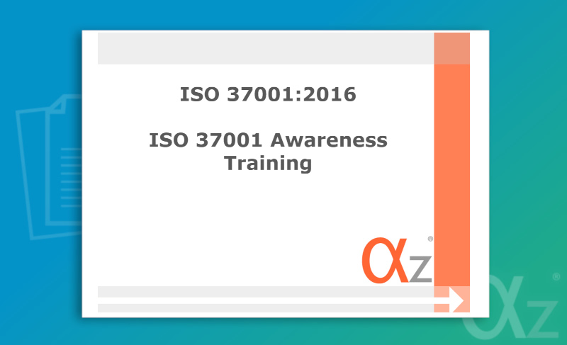 Iso 37001 2025 Awareness Training Course