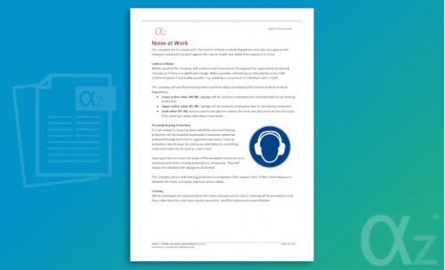 OHS1-1 Health and Safety Awareness Staff Handbook