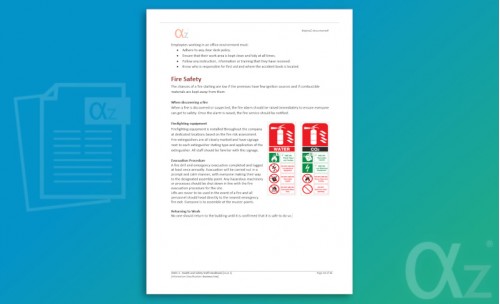 OHS1-1 Health and Safety Awareness Staff Handbook