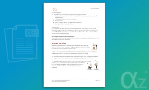 OHS1-1 Health and Safety Awareness Staff Handbook