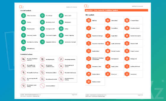 F-Q36 General Risk Assessment Symbols