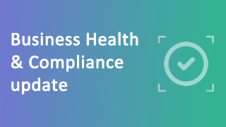 Business Health and Compliance update service