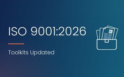 ISO 9001:2026 toolkits updated